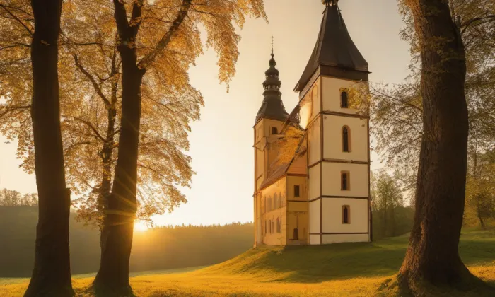 kostel Nanebevzetí Panny Marie (Vnitřní Město) – summer