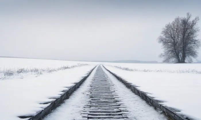 Kostel Nejsvětější Trojice (Sulejovice) – winter