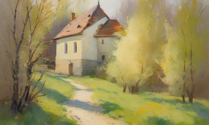 Kostel Panny Marie Královny (Mariánské Hory) – spring