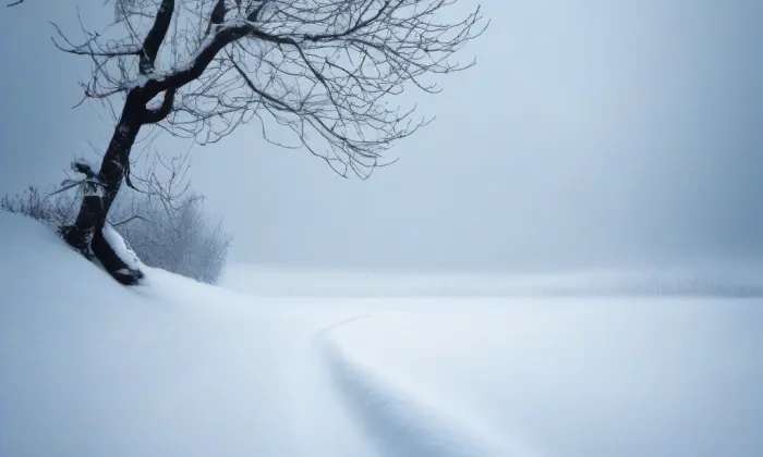 Kostel Povýšení svatého Kříže (Loukovec) – winter