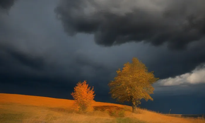 kostel sv. Jana Nepomuckého (Všemina) – autumn