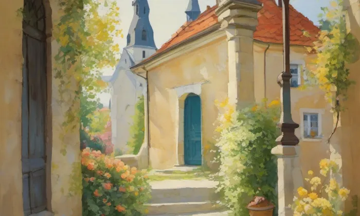 Kostel svaté Kateřiny (Olomouc) – spring