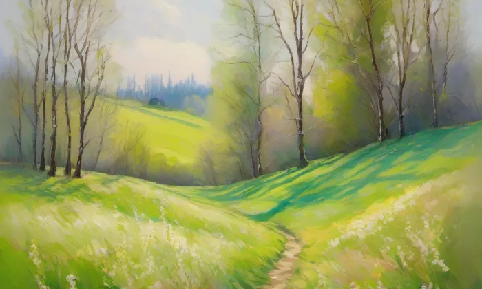 kostel svaté Kateřiny (Višňová) – spring