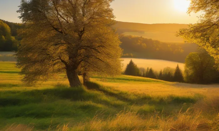 kostel svaté Kateřiny (Višňová) – summer