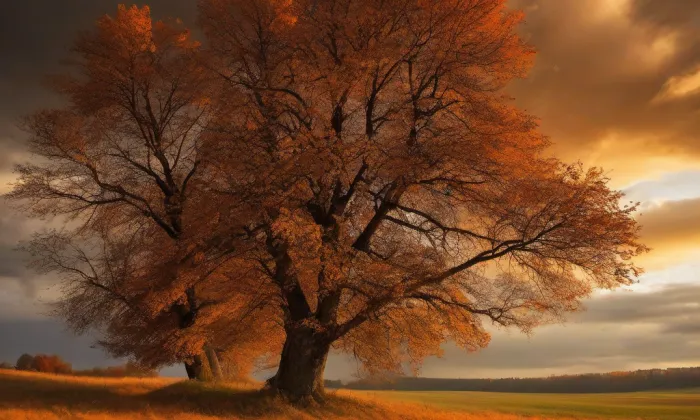 Kostel svaté Kateřiny (Vrbice) – autumn