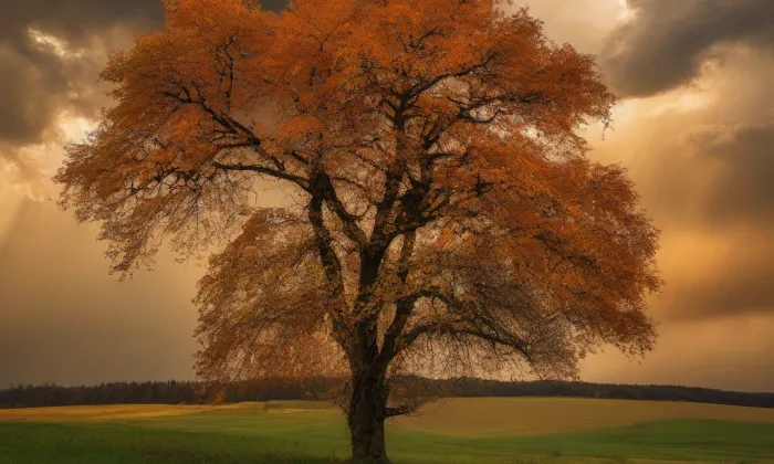 Kostel svatých Petra a Pavla v Oseku – autumn