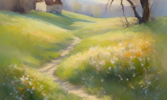 Kostel svatých Petra a Pavla v Oseku – spring