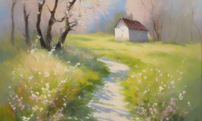 kostel svatého Bonaventury – spring