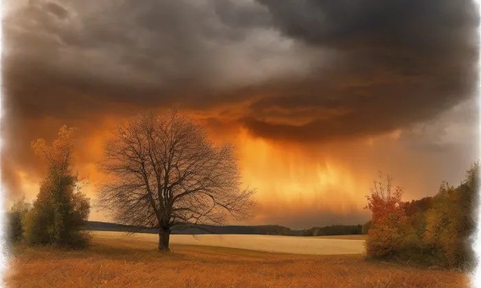 Kostel svatého Gabriela v Praze – autumn