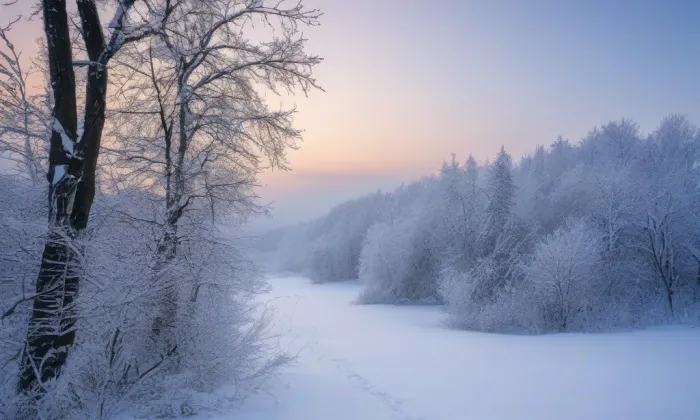 Kostel svatého Havla (Chlumec) – winter