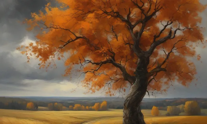 kostel svatého Havla v Poříčí nad Sázavou – autumn