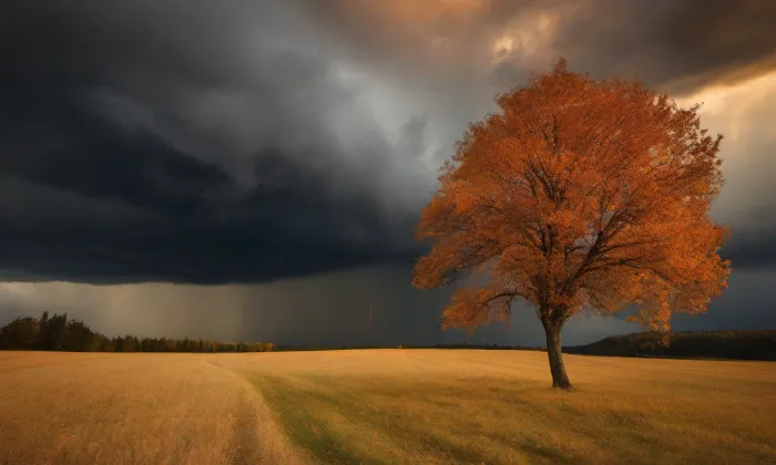Kostel svatého Jakuba (Žatec) – autumn