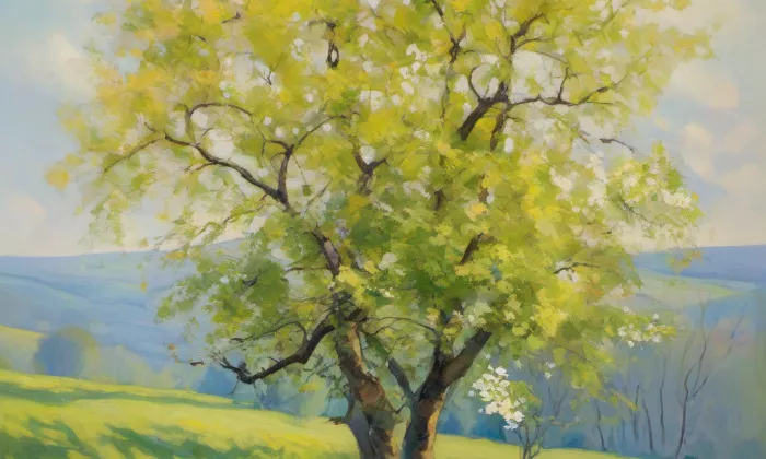 Kostel svatého Jakuba Většího (Lahovice) – spring