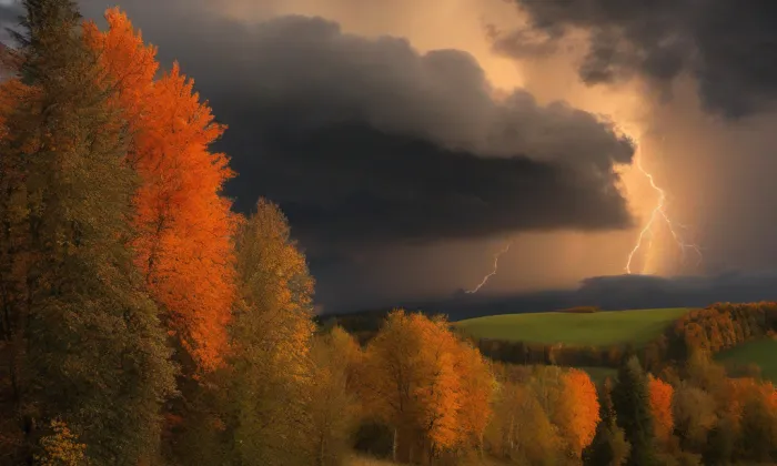 Kostel svatého Jana Křtitele (Frýdek) – autumn