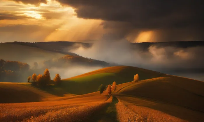 Kostel svatého Jana Nepomuckého (Nové Město nad Metují) – autumn