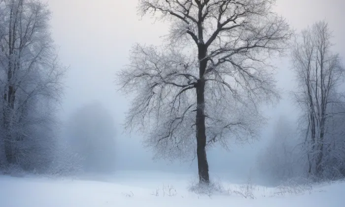 Kostel svatého Klementa (Odolena Voda) – winter