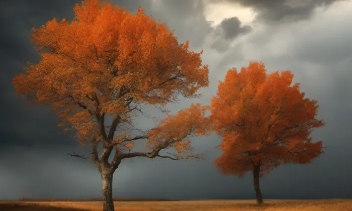 kostel svatého Linharta (Mušov) – autumn