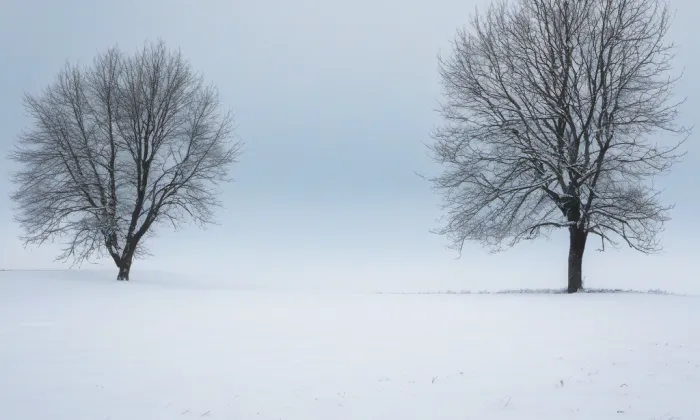 Kostel svatého Lukáše (Svárov) – winter