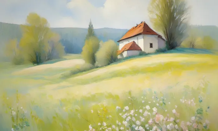 Kostel svatého Martina (Vidhostice) – spring