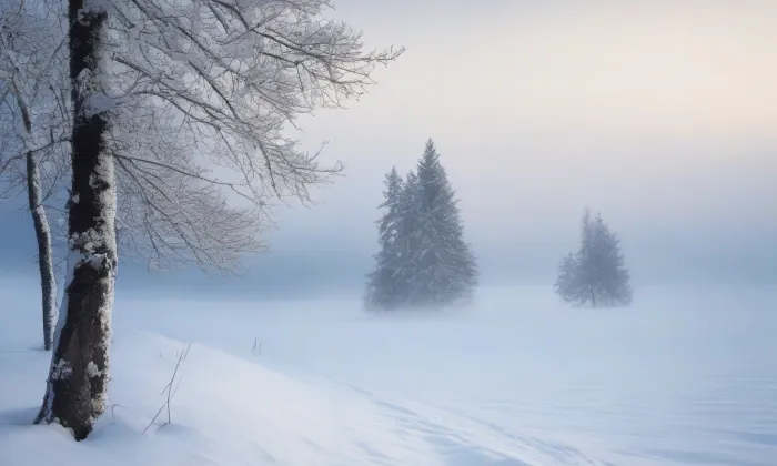 Kostel svatého Martina (Vidhostice) – winter