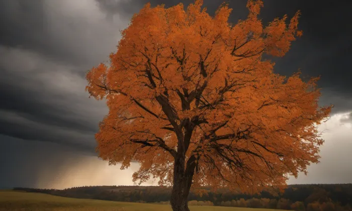 Kostel svatého Petra a Pavla (Slapy) – autumn