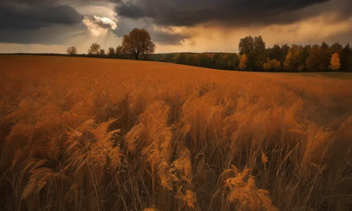Kostel svatého Prokopa (Hodkovice nad Mohelkou) – autumn