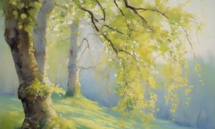 Kostel svatého Vojtěcha (Vlčice) – spring