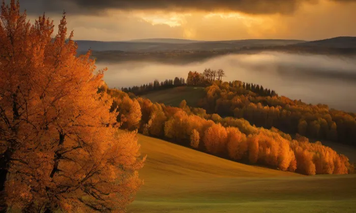 Kostel Zvěstování Panny Marie (Pardubice-Staré Město) – autumn
