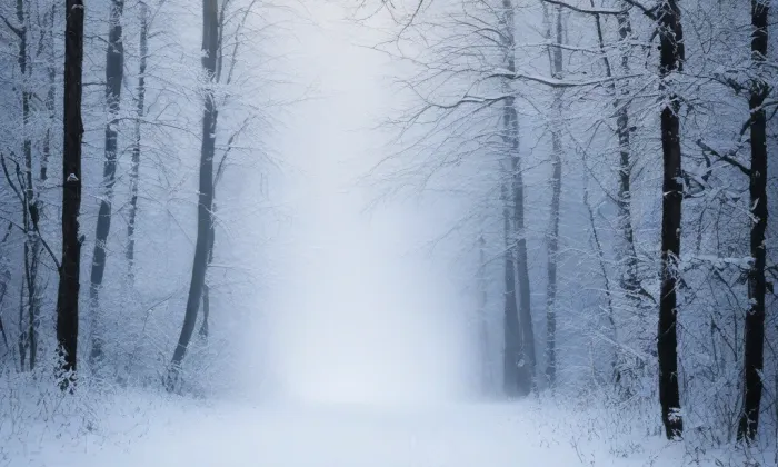 Malešický park – winter