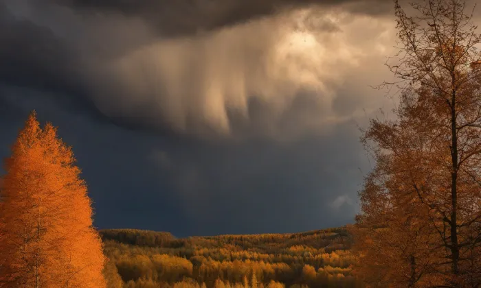 Okresní dům v Kladně – autumn