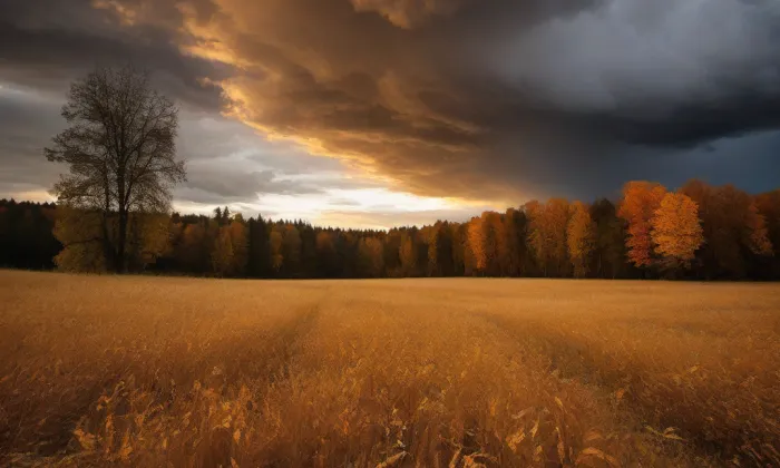 Poutní kaple Panny Marie Pomocné a křížová cesta – autumn