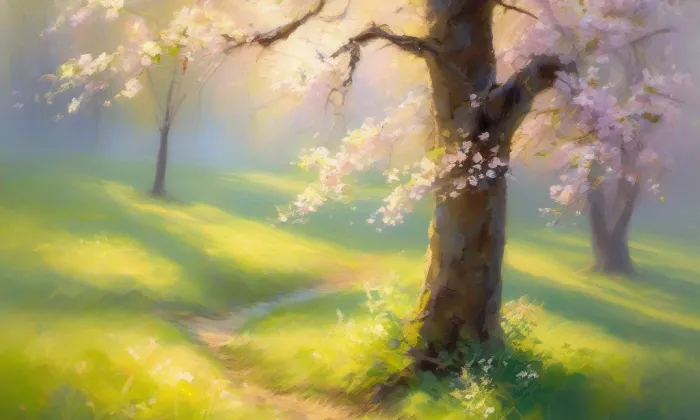 Růžencová kaple – spring