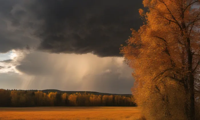 sochy Ctností a Neřestí na zámku Kuks – autumn