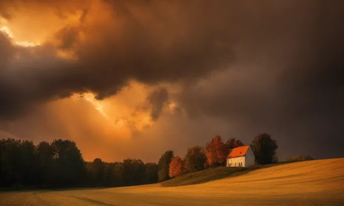 Společenský dům Luhačovice – autumn