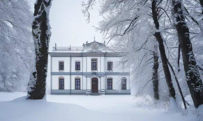 Sterneggovský palác – winter