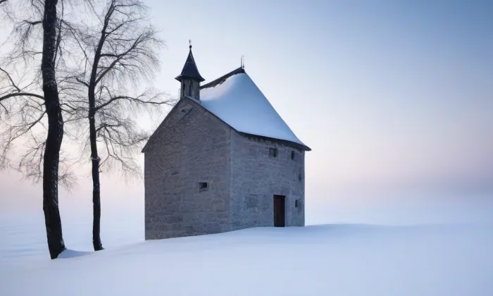 Zámeček Roželov – winter