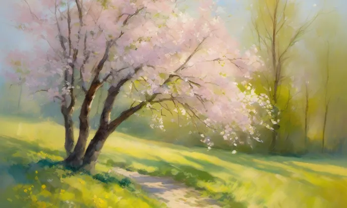 zámek Cebiv – spring