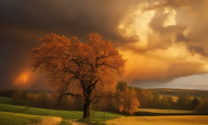 zámek Jičíněves – autumn