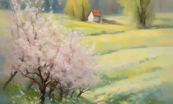 Zámek Litenčice – spring