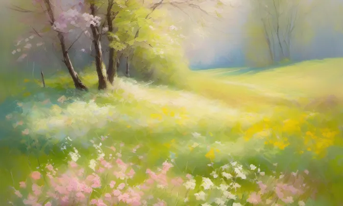 Zámek Lobeč – spring
