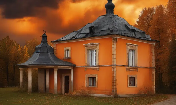 zámek Lomnice nad Popelkou – autumn