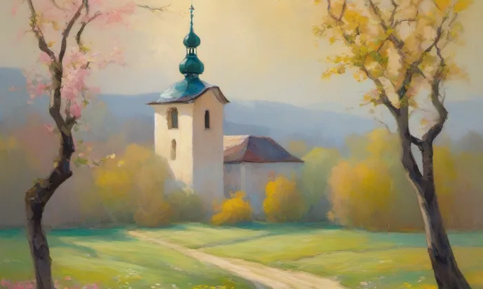 Zámek Pluhův Žďár – spring