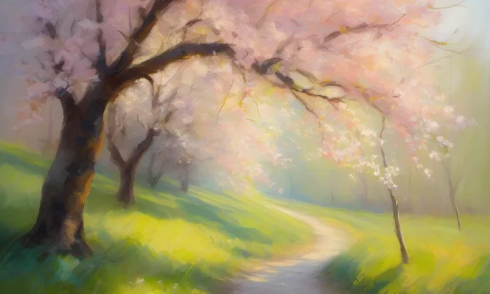 Zámek Račice – spring