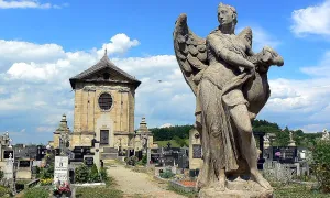 barokní hřbitov ve Střílkách