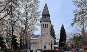 evangelický kostel v Chodově