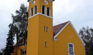evangelický kostel v Hrubé Vrbce