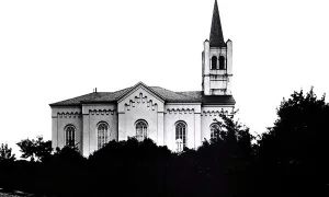 evangelický kostel v Jirkově