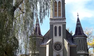evangelický kostel v Krnově