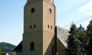 evangelický kostel v České Kamenici