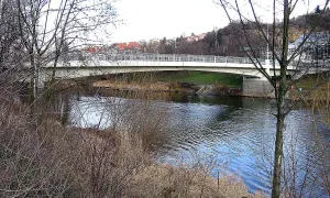 most na Veslařský ostrov